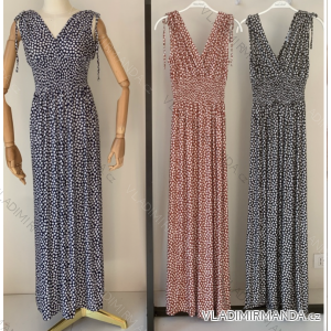 Šaty letní na ramínka dámské (S/M ONE SIZE) ITALSKÁ MÓDA IMPBB22B21841