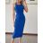 Šaty letní na ramínka dámské (S/M ONE SIZE) ITALSKÁ MÓDA IMPBB22B21841