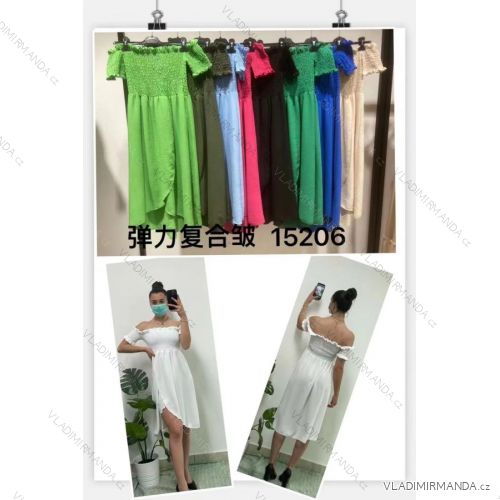 Carmen summer dress (S / M ONE SIZE) ITALIAN FASHION IMPDY22YX22585