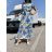 Summer Long Short Sleeve Summer Dress (S / M ONE SIZE) ITALIAN FASHION IMPDY22EF88976