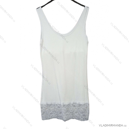 Dress with 3/4-sleeve ladies pocket (uni sl) ITALIAN Fashion IM3181746 white S/M