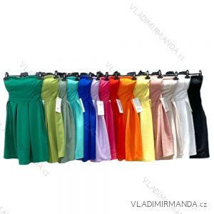 Women's Sleeveless Summer Dress (S / M ONE SIZE) ITALIAN FASHION IMPHD2220952