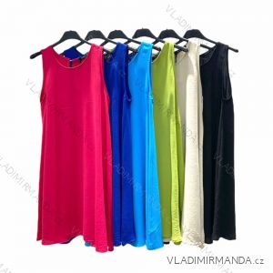 Šaty letní na ramínka dámské (S/M ONE SIZE) ITALSKÁ MÓDA IMPHD229761