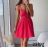 Šaty letní na ramínka dámské (S/M ONE SIZE) ITALSKÁ MÓDA IMPLS229027