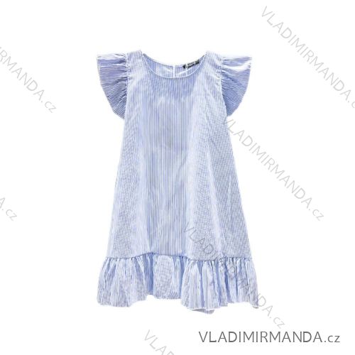 Šaty letní krátký rukáv dámské (S/M ONE SIZE) ITALSKÁ MÓDA IMPHD2222470