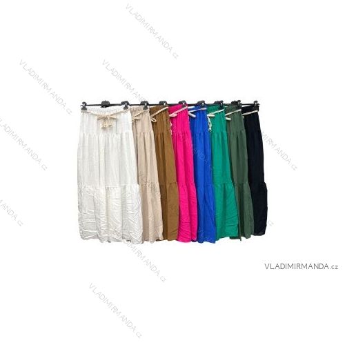 Šaty letní na ramínka dámské (S/M ONE SIZE) ITALSKÁ MÓDA IMPBB22B21841