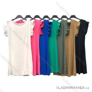 Šaty letní na ramínka dámské (S/M ONE SIZE) ITALSKÁ MÓDA IMPBB22B21841