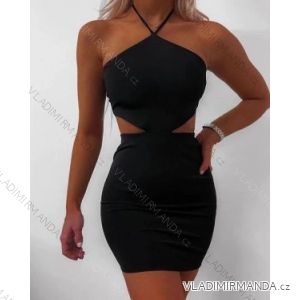 Šaty letní na ramínka dámské (S/M ONE SIZE) ITALSKÁ MÓDA IMPBB22B21841