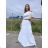Women's Lace Long Skirt (S / M ONE SIZE) ITALIAN FASHION IMPDY22YX9761