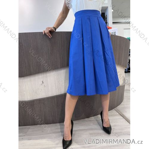 Sukně středně dlouhá dámská (S/M ONE SIZE) ITALSKÁ MÓDA IMPDY22LS6176