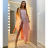 Women's Long Strapless Dress (uni s-m) ITALIAN FASHION IMHMS24MARIA
