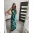 Long Sleeveless Summer Icecool Women's Dress (S / M / L ONE SIZE) ITALIAN FASHION IMM22637