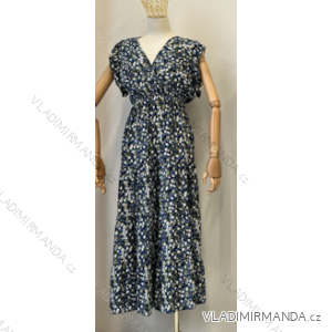 Šaty letní na ramínka dámské (S/M ONE SIZE) ITALSKÁ MÓDA IMPBB22B21841