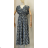 Šaty letní na ramínka dámské (S/M ONE SIZE) ITALSKÁ MÓDA IMPBB22B21841