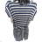 Casual short sleeve dress women (uni xl / 2xl) ITALIAN MODA IM720042