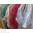 Linen Shirt Dress Short Sleeve Women's (S / M ONE SIZE) ITALIAN FASHION IM722110