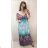 Women's Long Short Sleeve Dress (S / M ONE SIZE) FRENCH FASHION FMB21008
