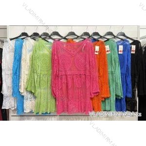 Šaty letní na ramínka dámské (S/M ONE SIZE) ITALSKÁ MÓDA IMPBB22B21841