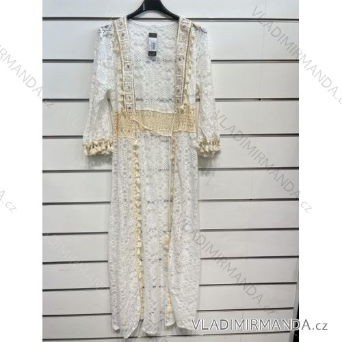 Šaty letní na ramínka dámské (S/M ONE SIZE) ITALSKÁ MÓDA IMPBB22B21841