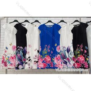 Women's Summer Short Sleeve Dress (S/M ONE SIZE) ITALIAN FASHION IMWOP22OP0499