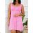 Kalhoty letní dlouhé dámská (S/M ONE SIZE) ITALSKÁ MÓDA IMPDY222XFH0375