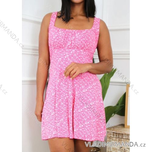 Kalhoty letní dlouhé dámská (S/M ONE SIZE) ITALSKÁ MÓDA IMPDY222XFH0375