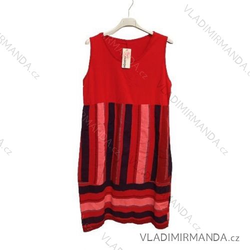 Kalhoty letní dlouhé dámská (S/M ONE SIZE) ITALSKÁ MÓDA IMPDY222XFH0375