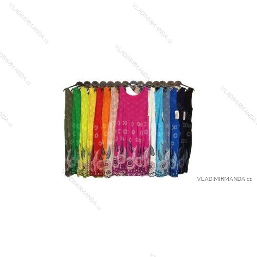 Kalhoty letní dlouhé dámská (S/M ONE SIZE) ITALSKÁ MÓDA IMPDY222XFH0375