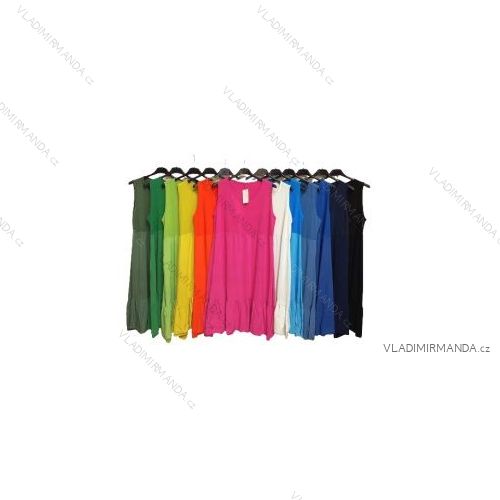 Kalhoty letní dlouhé dámská (S/M ONE SIZE) ITALSKÁ MÓDA IMPDY222XFH0375