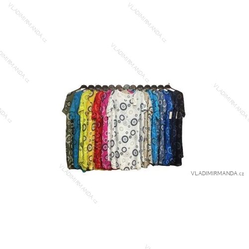 Kalhoty letní dlouhé dámská (S/M ONE SIZE) ITALSKÁ MÓDA IMPDY222XFH0375