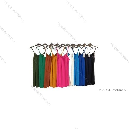 Kalhoty letní dlouhé dámská (S/M ONE SIZE) ITALSKÁ MÓDA IMPDY222XFH0375