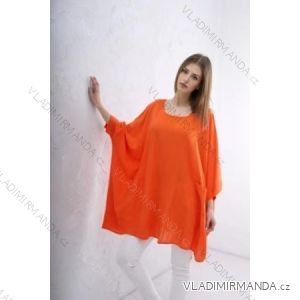 Kalhoty letní dlouhé dámská (S/M ONE SIZE) ITALSKÁ MÓDA IMPDY222XFH0375
