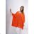 Kalhoty letní dlouhé dámská (S/M ONE SIZE) ITALSKÁ MÓDA IMPDY222XFH0375