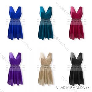 Women's Summer Elegant Sleeveless Dress (S/M ONE SIZE) ITALIAN FASHION IMPHD228094
