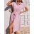 Women's Oversized Bow Tie Dress (S / M / L / XL / 2XL ONE SIZE) ITALIAN FASHION IMD22493