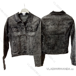 Women's denim jacket short (s-2xl) MA122POP7108-K