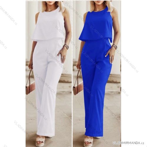 Summer elegant pants set and women's top (S / M ONE SIZE) ITALIAN FASHION IMWG221626