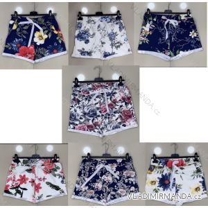 Women's Cotton Shorts (S/M ONE SIZE) ITALIAN FASHION IMWB22097