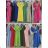 Women's Long Summer Short Sleeve Dress (S / M ONE SIZE) ITALIAN FASHION IMWB22026