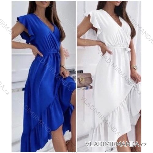 Women's Elegant Sleeveless Long Dress (S/M ONE SIZE) ITALIAN FASHION IMWB22126