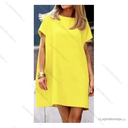 Women's Summer Short Sleeve Dress (S / M ONE SIZE) ITALIAN FASHION IMWB22017