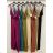 Women's Long Elegant Strapless Dress (S/M ONE SIZE) ITALIAN FASHION IMPDY22LS17875