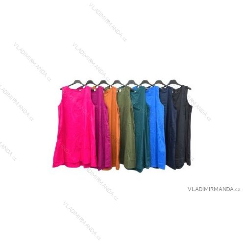 Šaty letní na ramínka dámské (S/M ONE SIZE) ITALSKÁ MÓDA IMPBB22B21841