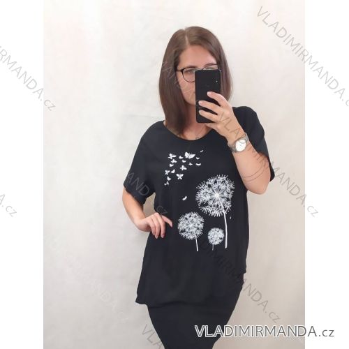 Shirt blouse 3/4 sleeve (UNI XL-3XL) ITALIAN MODA IM420486