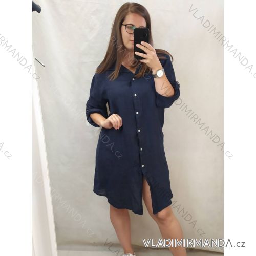 Tunic shirt long sleeve ladies (uni xl-3xl) ITALIAN Fashion IM720024