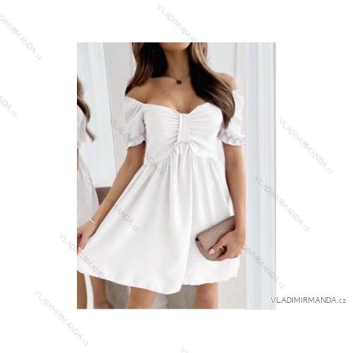 Women's Sleeveless Summer Dress (S / M ONE SIZE) ITALIAN FASHION IMWB22045