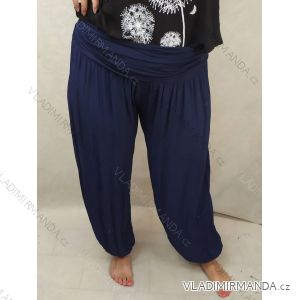 Kalhoty aladinky harémky dlouhé dámské (S/M/L ONE SIZE) ITALSKÁ MÓDA IMD21400