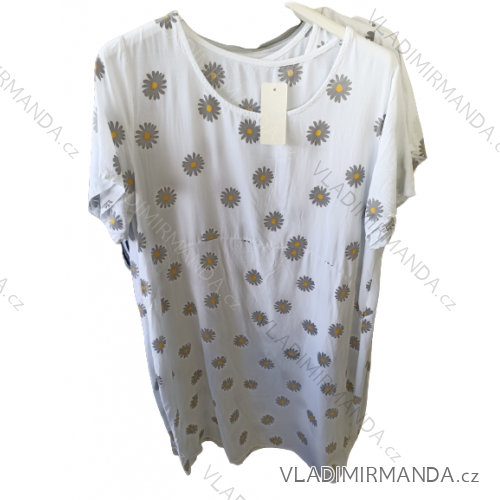 Women's Summer Short Sleeve Dress (L/XL/2XL ONE SIZE) ITALIAN FASHION IM722254