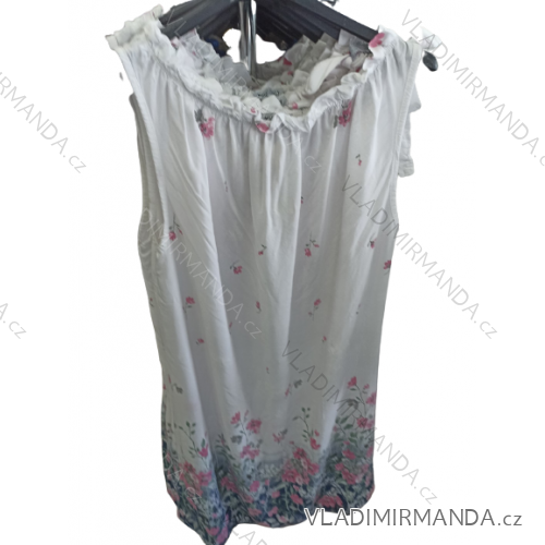 Šaty letní krátký rukáv dámské (L/XL/2XL ONE SIZE) ITALSKÁ MÓDA IM722254