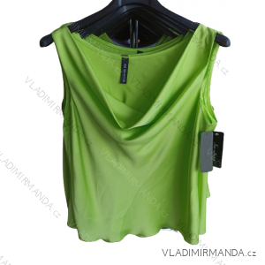 Top letní bez rukávu dámský (S/M/L ONE SIZE) ITALSKÁ MÓDA IMH22181